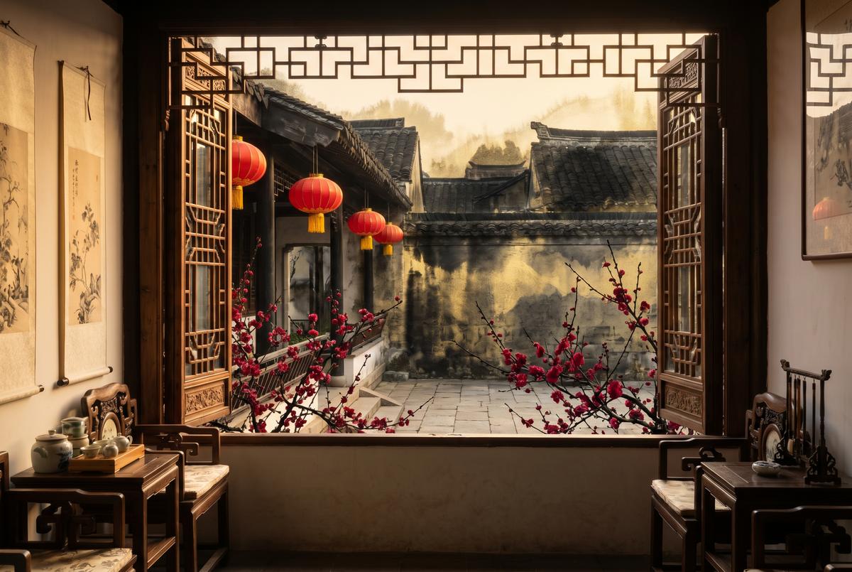 17C国风美学 - 古建庭院意境 - www.ltmtnff.cn